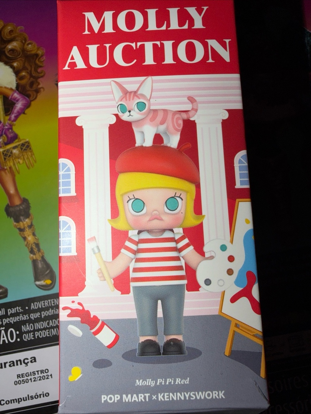 Molly DADA Artist Figurine KENNYSWORK POP MART US SELLER
